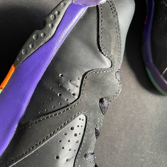 AIR JORDAN 7 RETRO GG LOLA BUNNY 2015 PURPLE AUTHENTIC STREETWEAR SNEAKER 6.5Y - Picture 8 of 13